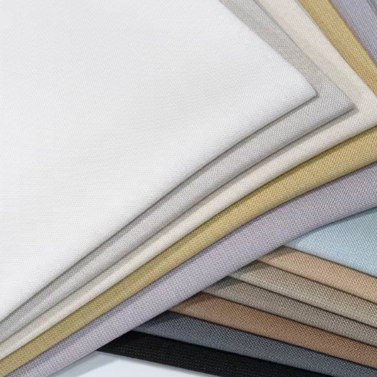 4652# 22% Paper 78% Tencel Sustainable Woven Fabric 145gsm 140cm Breathable Soft Texture for Summer Shirts Dresses Garments